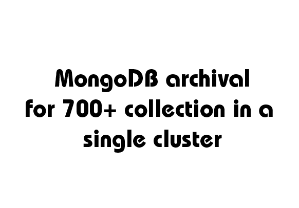 mafiree archive for 700+ mongodb collections